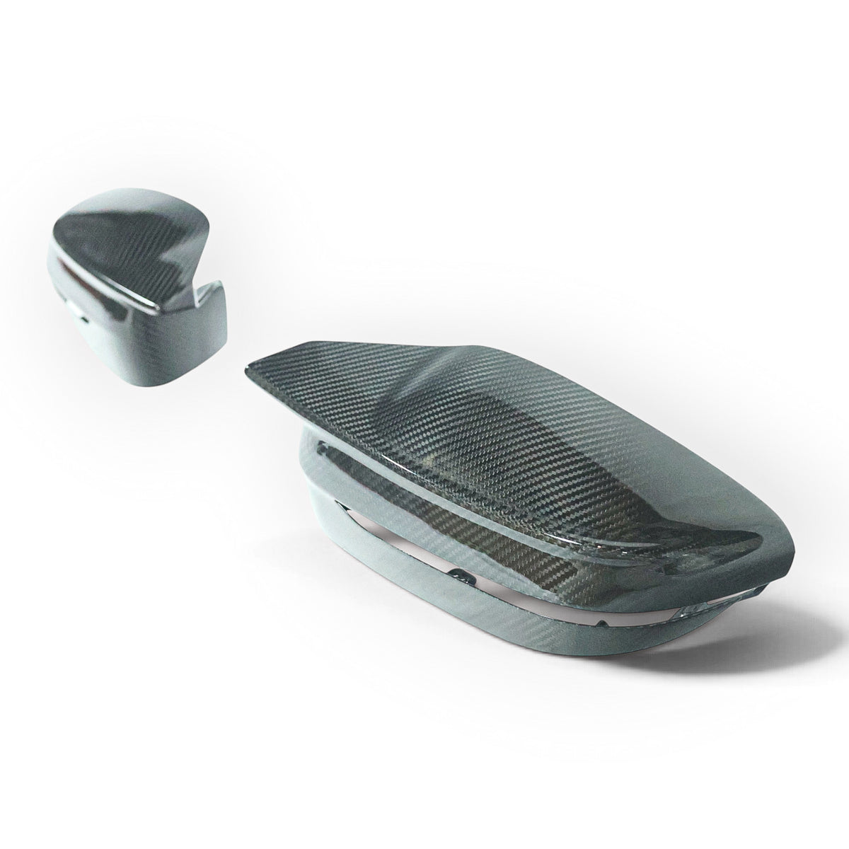 Carbon Corp. carbon fiber wing mirror covers for BMW M2, M3, and M4 G87, G80, and G82 models