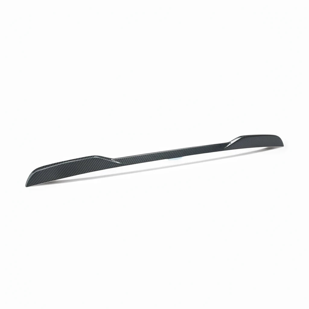 Carbon Corp. M Performance style carbon fibre lip spoiler for BMW G82 M4 and G22 4-Series with high-gloss finish.