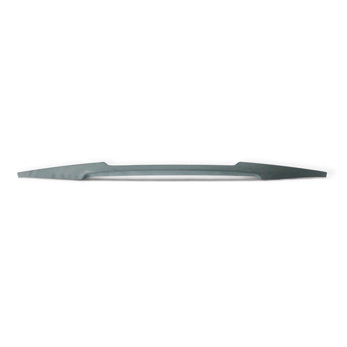 Carbon Corp. BMW E92 M Performance style dry carbon fiber rear lip spoiler with a high-gloss finish.