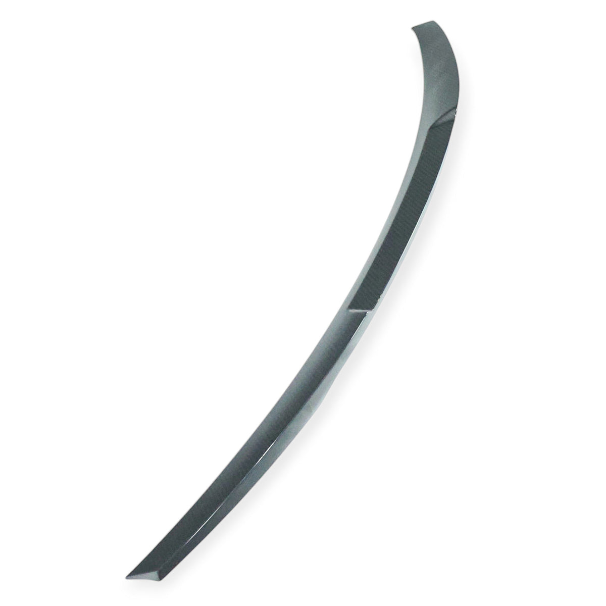Carbon Corp. BMW E92 M Performance style dry carbon fiber rear lip spoiler with a high-gloss finish