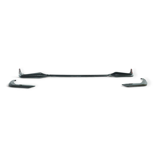 Carbon Corp. gloss carbon fibre MP style front splitter kit for BMW 3-Series G20 M-Sport bumper