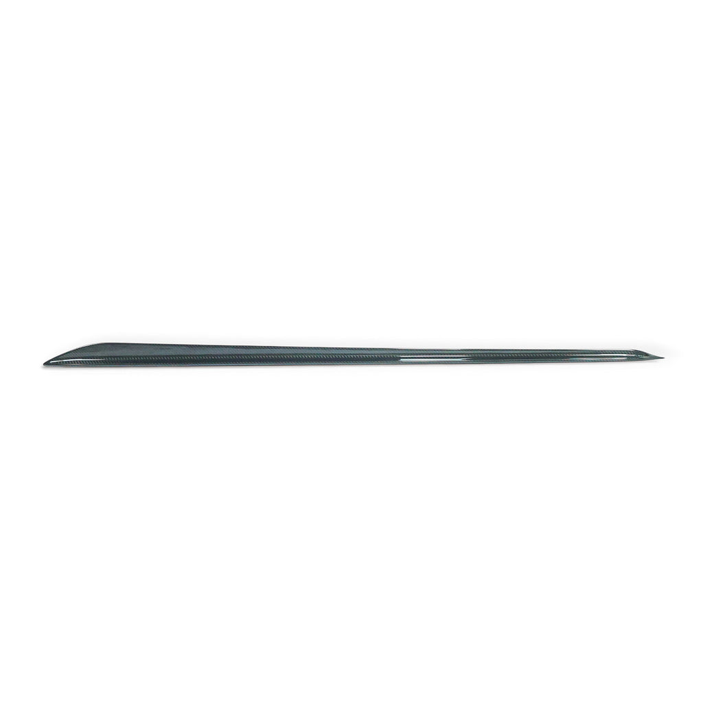 Carbon Corp. BMW 3-Series G20 M Performance style side skirt in high-gloss carbon fibre weave
