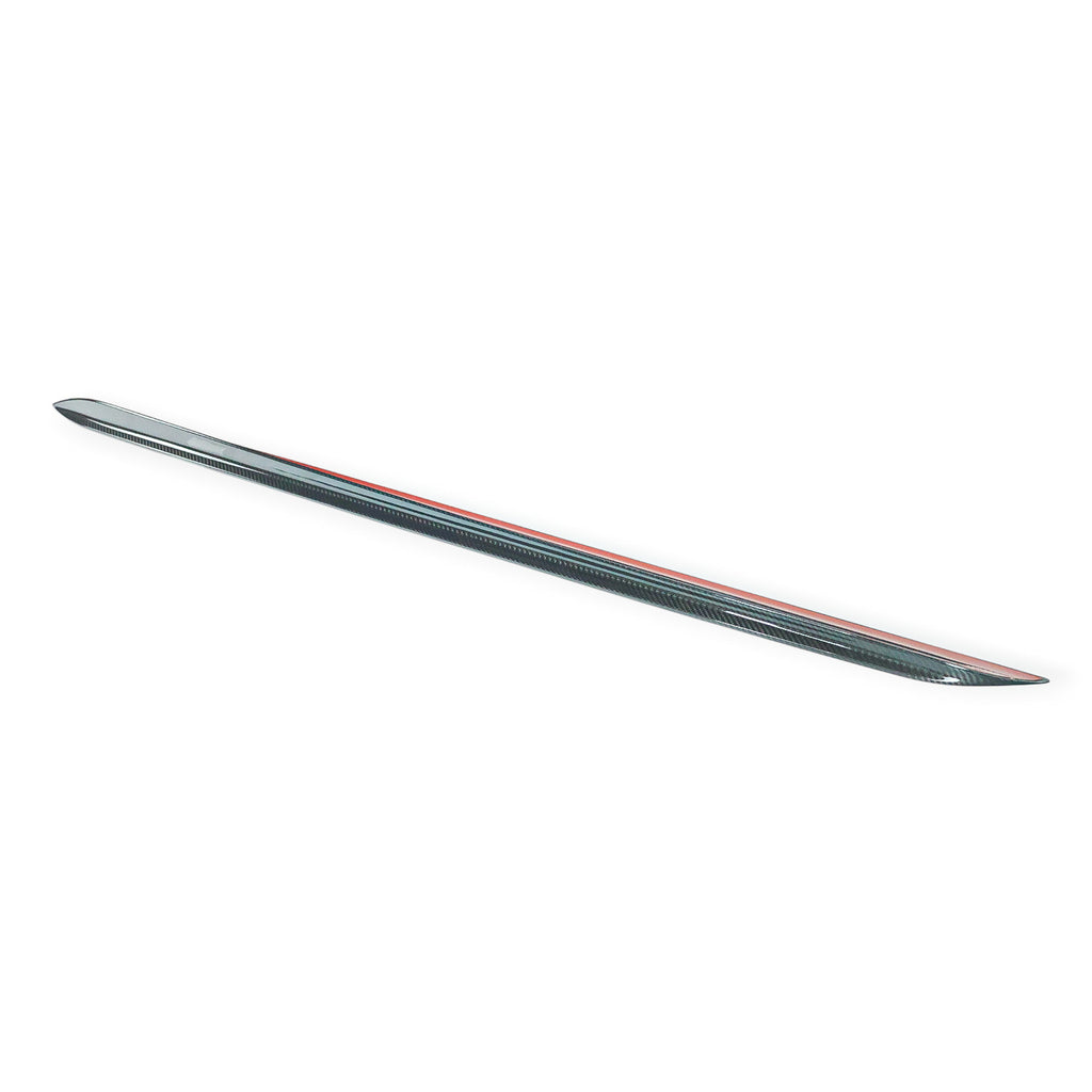 Carbon Corp. BMW G20 3-Series side skirt in high-gloss carbon fibre with a sleek, aerodynamic design.
