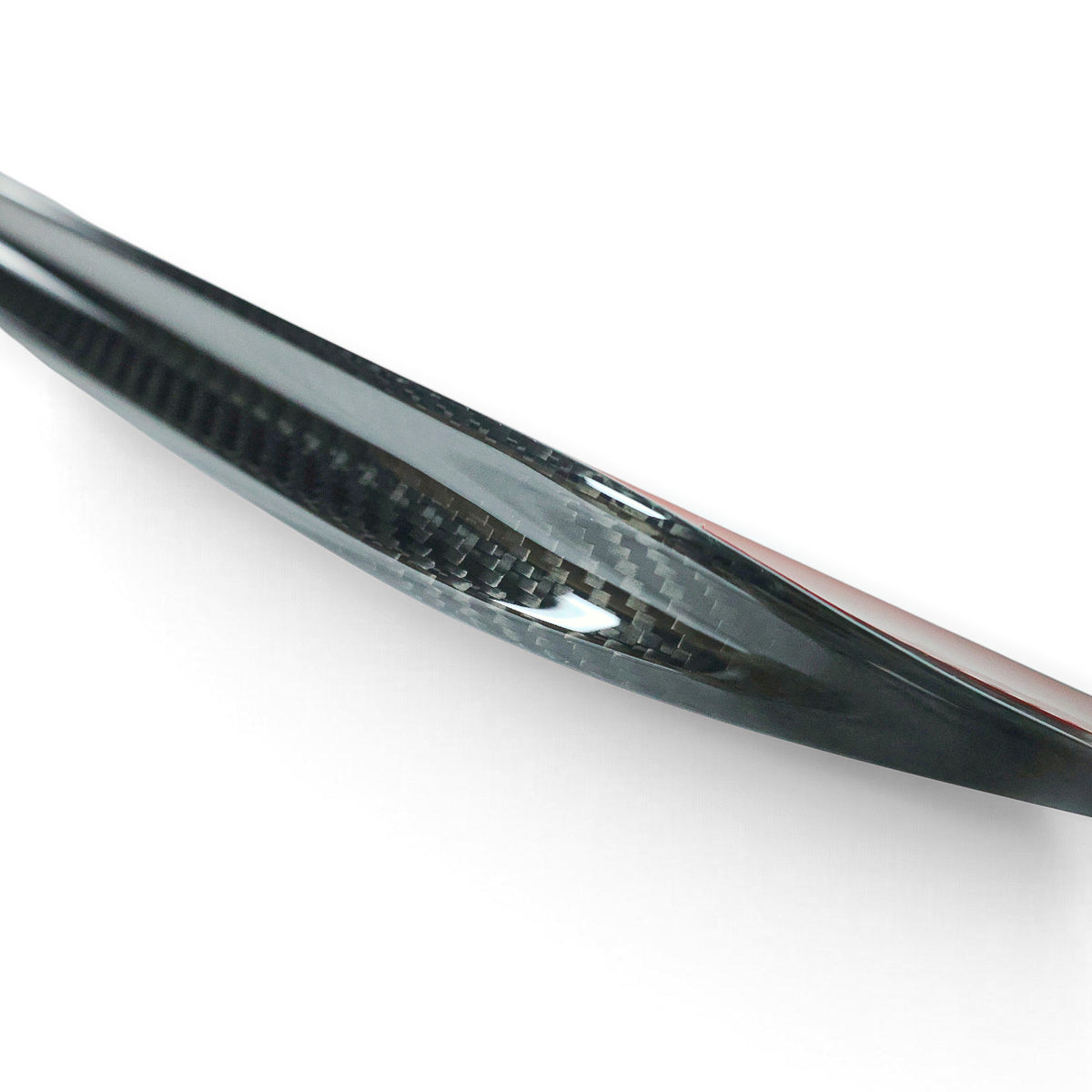 Carbon Corp. glossy carbon fibre side skirt for BMW 3-Series G20 with a high-quality UV-resistant clear coat finish.