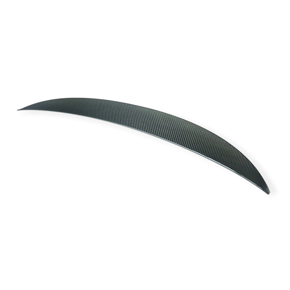 Carbon Corp. M Performance style carbon fibre lip spoiler for BMW F87 and F22 with a high-gloss finish.