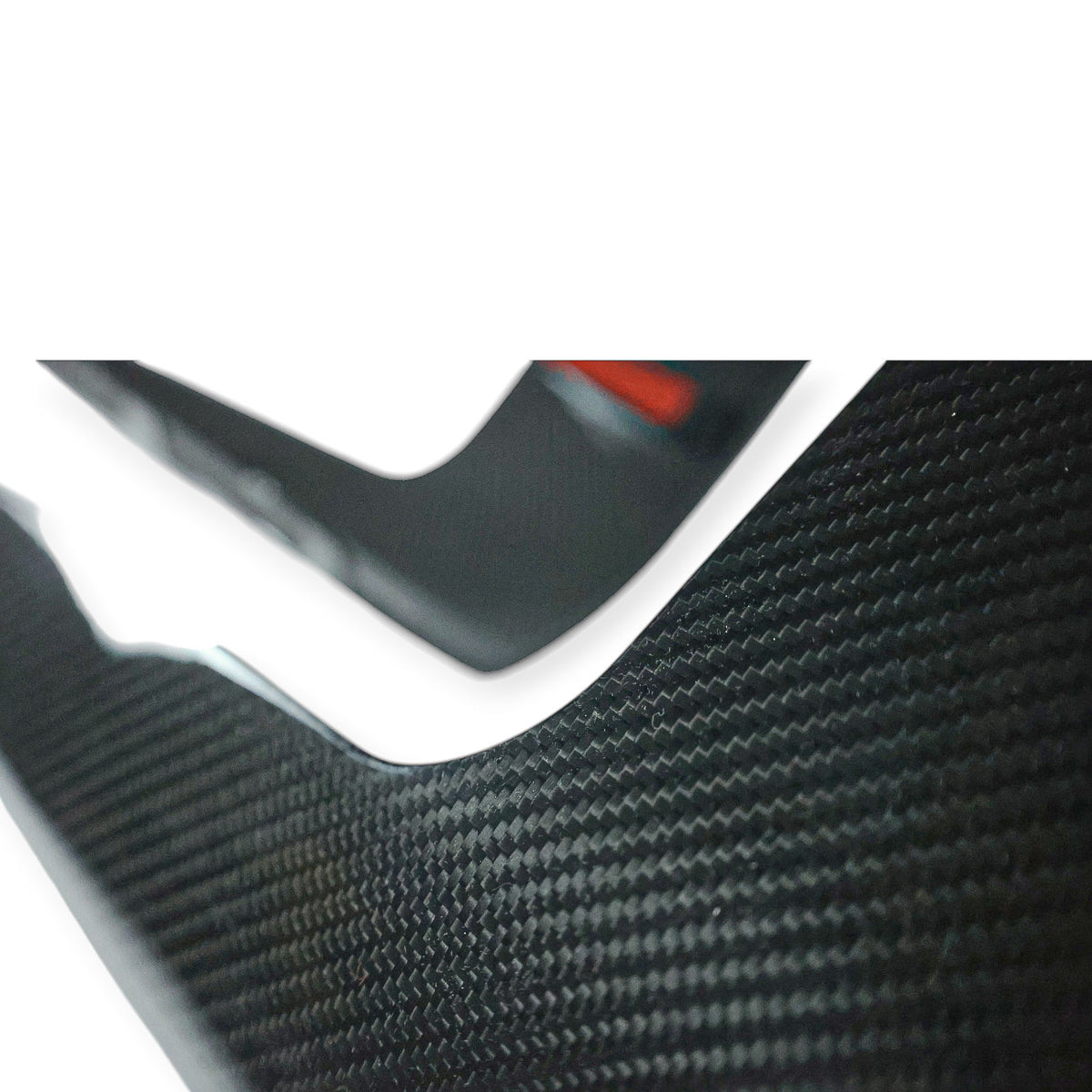 Carbon Corp. carbon fibre M Performance style side skirt winglets for BMW M2 G87 with a high-gloss finish.