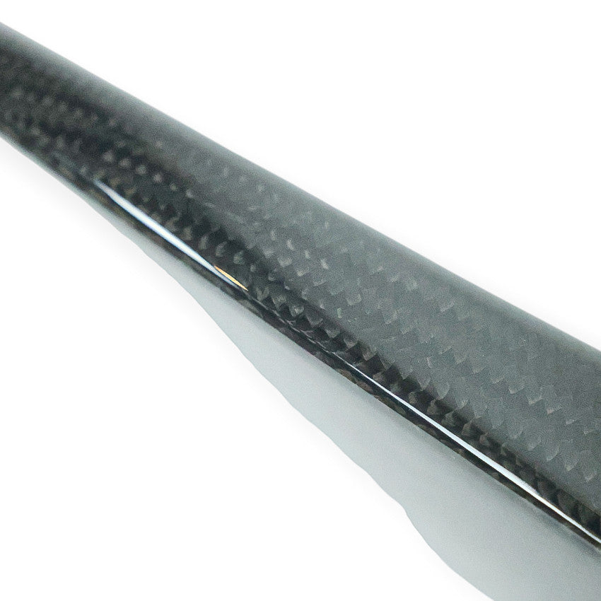 Carbon Corp. BMW M2 G87 carbon fibre MP style lip spoiler with a high-gloss finish for a refined rear decklid upgrade.