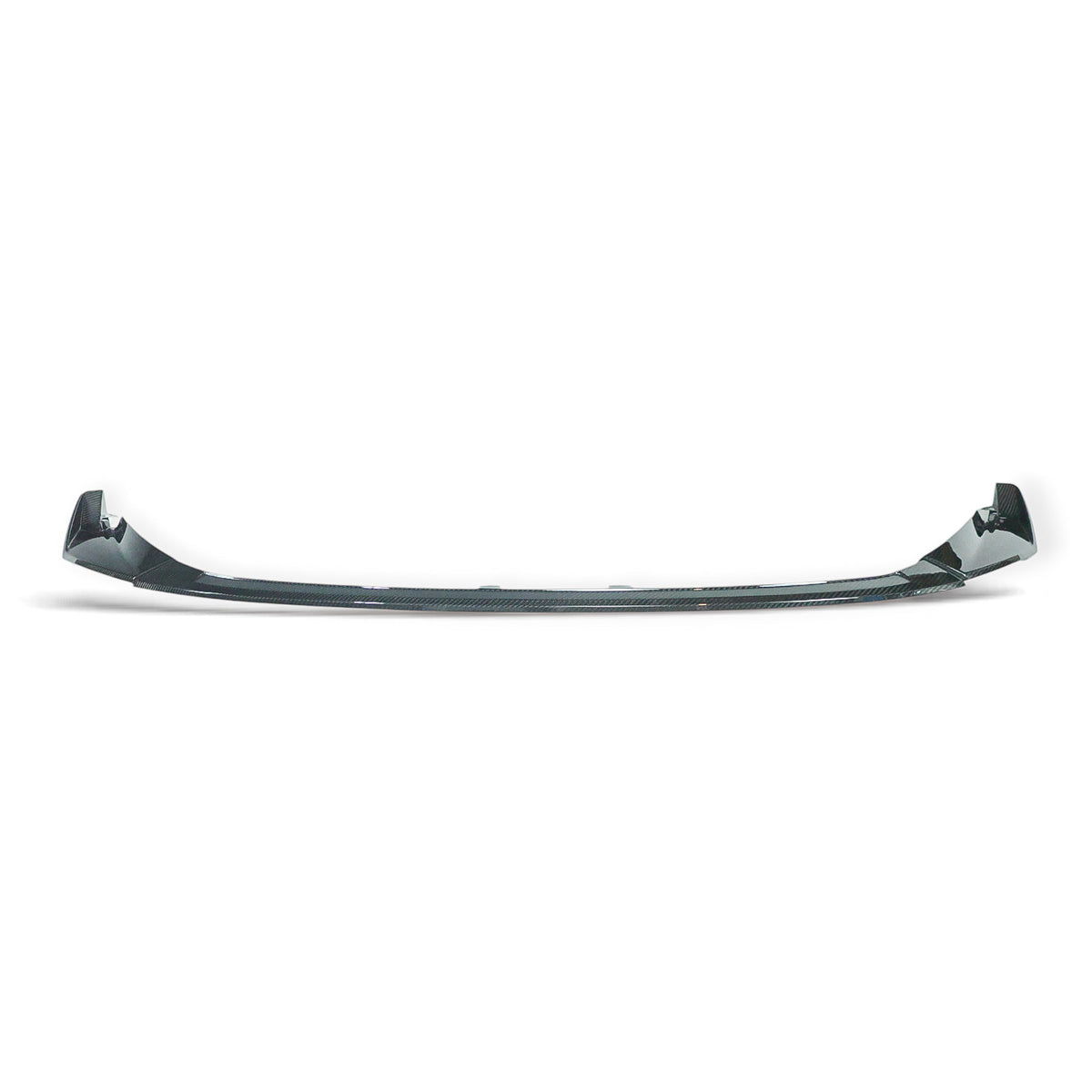 Carbon Corp. MP style carbon fiber front splitter for BMW M3 G80 and M4 G82 with a sleek aerodynamic design