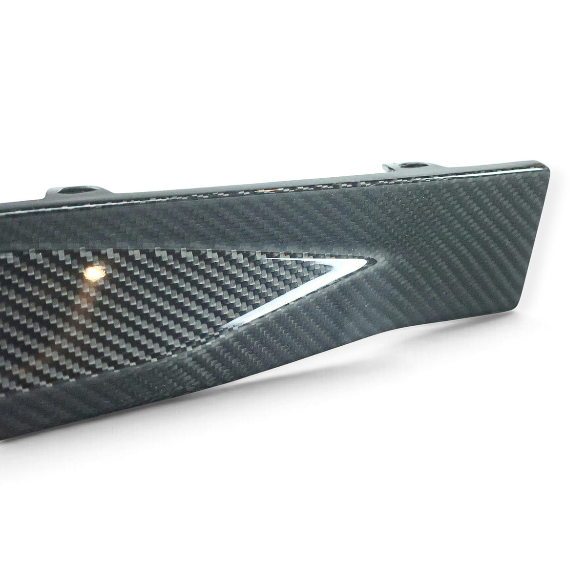 Carbon Corp. BMW M4 G82 MP style carbon fibre side skirt with glossy finish and rear winglet detail