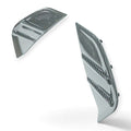 Carbon Corp. high-gloss carbon fibre side fender trim for BMW M3 G80 and M4 G82 with a sleek, aerodynamic design.