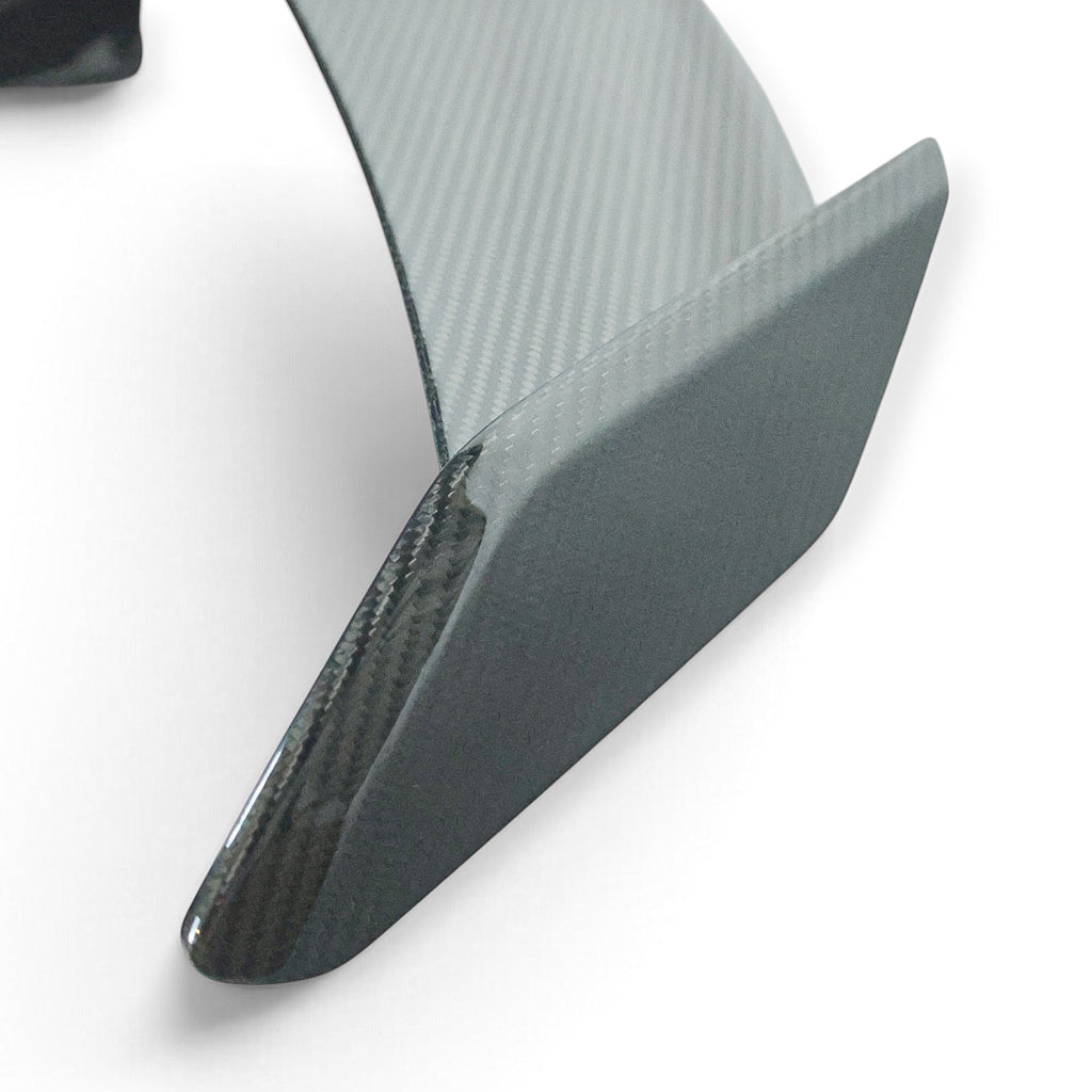 Carbon Corp. gloss carbon fibre MP style wing spoiler end plate for BMW G80 M3 and G82 M4