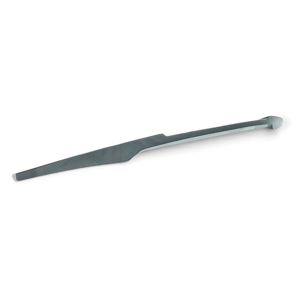Carbon Corp. V4 style high-kick carbon fibre rear lip spoiler for BMW G20 3-Series with a glossy finish.